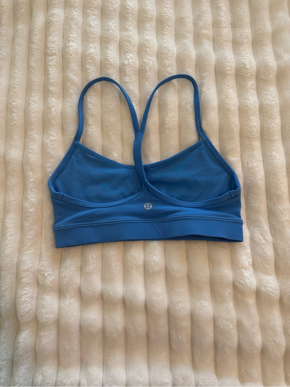 lululemon athletica Teal-Blue Strappy Sports Bra